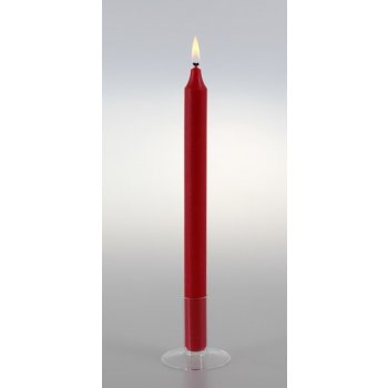DT GLASS Svícen MINI pro vysokou svíčku Kiri 1 svícen v bílé krabičce