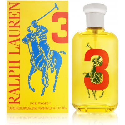 Ralph Lauren The Big Pony 3 Yellow toaletní voda dámská 50 ml – Zbozi.Blesk.cz