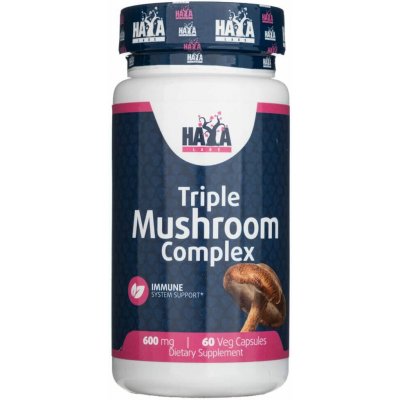 Haya Labs Triple Mushroom Complex 60 kapslí – Hledejceny.cz