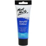 MontMarte akrylová barva 75 ml tm. modrá – Zboží Mobilmania