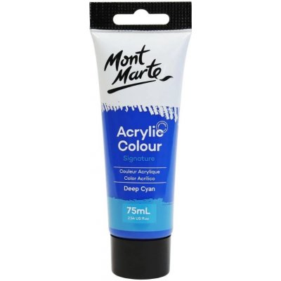 MontMarte akrylová barva 75 ml tm. modrá – Zboží Mobilmania