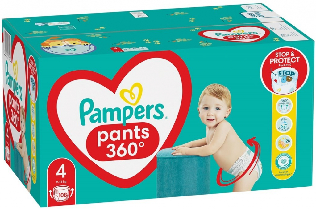 Pampers Pants 4 108 ks