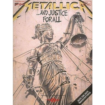 Metallica ... And Justice For All noty tabulatury na kytaru – Sleviste.cz
