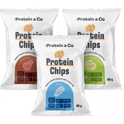 Proteinové chipsy 3x 65 g – Hledejceny.cz
