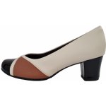 Piccadilly 110137 2 Dámské lodičky černo bílé – Zboží Mobilmania