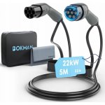 Bokman Nabíjecí kabel Typu 2 7,2 kW 32A 1 Fáze 5 Metrů | Zboží Auto