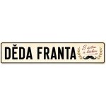 Bezvadary.cz | Dárková poznávací značka pro dědečka s vlastním textem 20x4,2 cm / PVC plast 3mm / bez přísavek zd22 – Hledejceny.cz