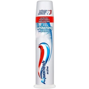 Aquafresh Whitening pumpa 100 ml