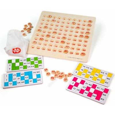 Bigjigs Toys Tradiční Bingo – Zboží Mobilmania