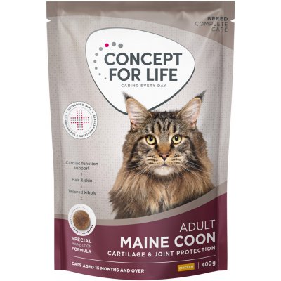 Concept for Life Maine Coon suché krmivo pro dospělé kočky 0,4 kg – Hledejceny.cz