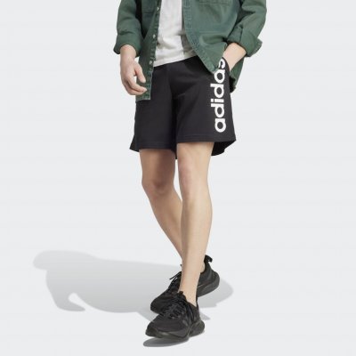 adidas AEROREADY Essentials Single Jersey Linear Logo shorts IC0062 Černá