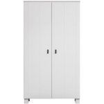 Woood Ties Bílá z borovicového dřeva 111 x 202 cm – Zbozi.Blesk.cz