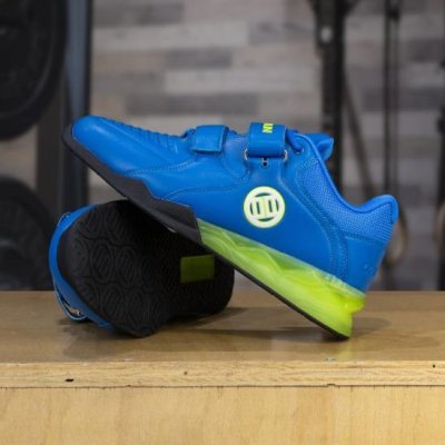 Lu Xiaojun Boty na vzpírání LUXIAOJUN Professional modré – Zboží Dáma