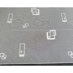 Žakárová záclona DD871/180 180 cm – Zboží Mobilmania