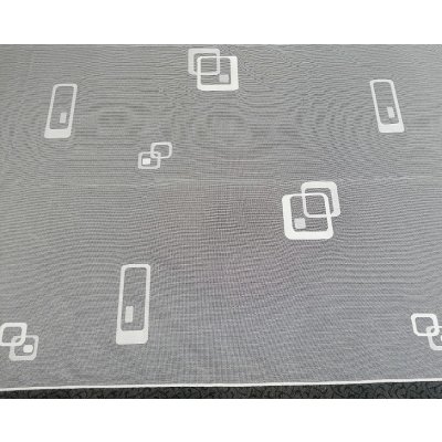 Žakárová záclona DD871/180 180 cm – Zboží Mobilmania