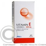 Generica Vitamin E 200 I.U. 60 kapslí – Zboží Mobilmania