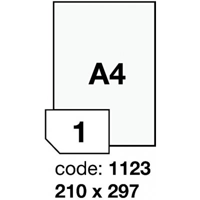 Rayfilm R0100.1123A 'samolepící' (A4, 100 listů, 70 g/m2) – Zboží Dáma
