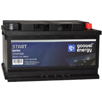 GOOWEI ENERGY 12V 100Ah 800A START100 – Hledejceny.cz
