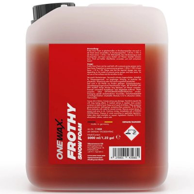 OneWax Frothy Snow Foam 5 l – Sleviste.cz