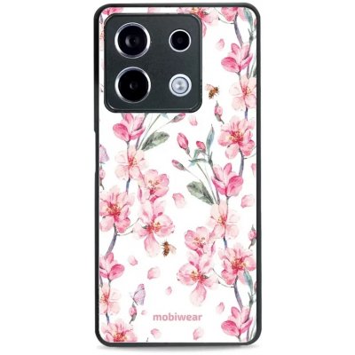 Mobiwear Glossy Xiaomi Redmi Note 13 Pro 5G / Poco X6 5G - G033G - Růžové květy – Zbozi.Blesk.cz