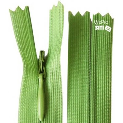 zip skrytý spir STŘEDNĚ ZELENÁ No3 4419XX – Hledejceny.cz