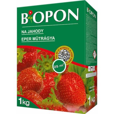 Biopon hnojivo na jahody zahradní a lesní 1 kg – Zbozi.Blesk.cz
