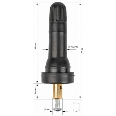 TR420 gumový TPMS ventil | Zboží Auto