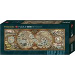 Heye Historická mapa světa polokoule Rajko Zigic 6000 dílků – Zboží Dáma