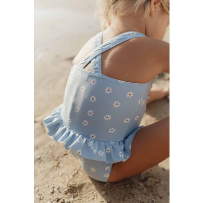 Little dutch Plavky bez rukávů Daisies Blue – Zboží Mobilmania