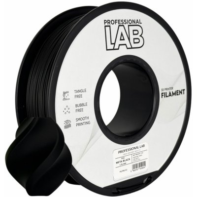Prof. Lab Filament PLA meta black 1,75mm 1kg – Zboží Živě
