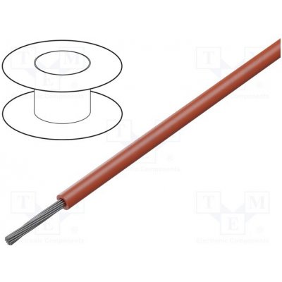 Belden 8524 002100 Vodič lanko Cu 22AWG PVC červená 1kV 30m 1x22AWG 100ft – Zboží Mobilmania