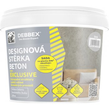 DEN BRAVEN BETON EXCLUSIVE šedá 5 kg