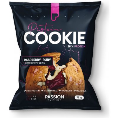 Passion nutrition Passion proteinová plněná cookie 75 g – Zboží Dáma