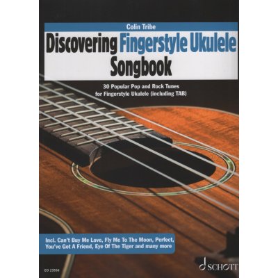 Discovering Fingerstyle Ukulele Songbook zpěvník pro ukulele
