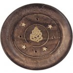 Mani Bhadra Stojánek na vonné tyčinky talířek antik Ganesh 10 cm – Hledejceny.cz