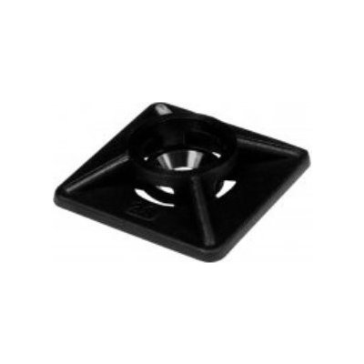 Příchytky stahovacího pásku GPH VCU 19x19 černé (100ks) – Zboží Mobilmania