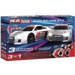 RE.EL Toys autodráha Audi R8 LMS GT3 1:43 3 metry 3 sestavy LED světla – Hledejceny.cz