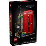 LEGO® Ideas 21347 Červená londýnská telefonní budka – Zboží Živě