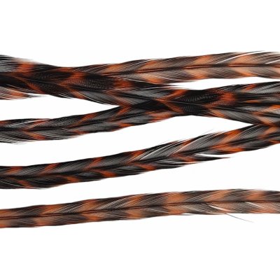 Hends Kohoutí Peří Dry Fly Hackle Hnědá Grizzly S – Sleviste.cz