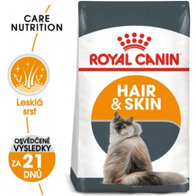 Royal Canin Hair and Skin Care granule pro kočky pro zdravou srst a kůži 2 x 10 kg – Zboží Mobilmania