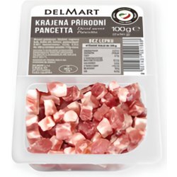 Delmart Pancetta přírodní krájená 100 g