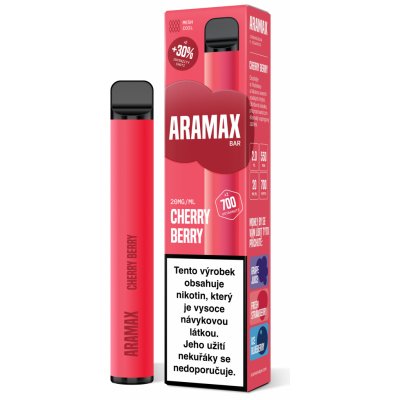 Aramax Bar 700 Cherry Berry 20 mg 700 potáhnutí 1 ks – Zbozi.Blesk.cz