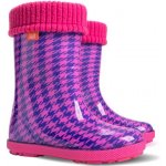 Demar Hawai Lux Print pepita růžová – Zboží Dáma