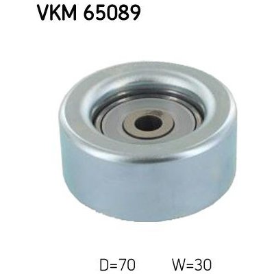 Vratná/vodicí kladka, klínový žebrový řemen SKF VKM 65089 – Zboží Mobilmania