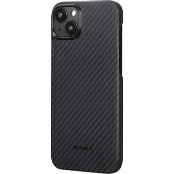 Pouzdro Pitaka MagEZ 4 1500D Case černé/šedé Twill iPhone 15 Plus
