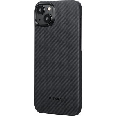 Pouzdro Pitaka MagEZ 4 1500D Case černé/šedé Twill iPhone 15 Plus