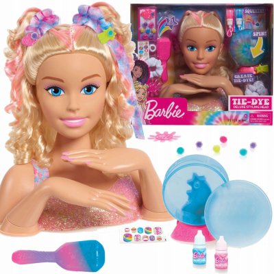 Barbie Tie-Dye Hairstyling Head Styling Kadeřník Manikúra Nails+Accessories – Zboží Mobilmania