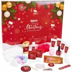 Advent Calendar 24 x produkty péče o tělo a lázeňské doplňky XXL pro ženy červený