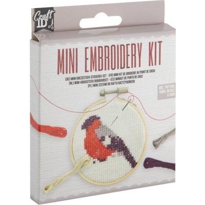 Creative Craft Group Kreativní sada mini na vyšívání Pták – Hledejceny.cz