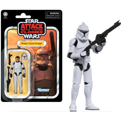 Hasbro Star Wars Vintage Collection Phase I Clone Trooper SW Attack of the Clones – Sleviste.cz